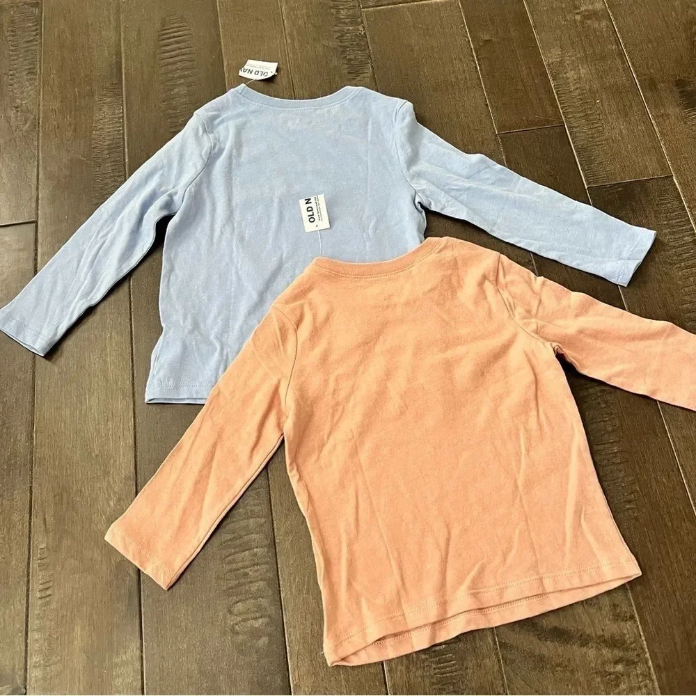 Old Navy Halloween Tee Bundle Long-Sleeved Shirt Top Toddler 3T Lot